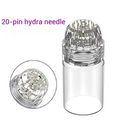 Hydra Needle Titanium Micro Needle Serum Applicator - 20 Pins Anti - Aging Derma Needle Reusable Whitening Bottle - Guangzhou Itech Aesthetics Co.,Ltd