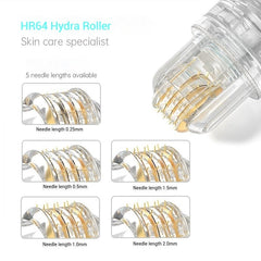 Hydra Needle Titanium needle Tool and Serum Applicator 64 Needles - Cosmetic Derma Roller Tool For Face,Beard Growth - Guangzhou Itech Aesthetics Co.,Ltd