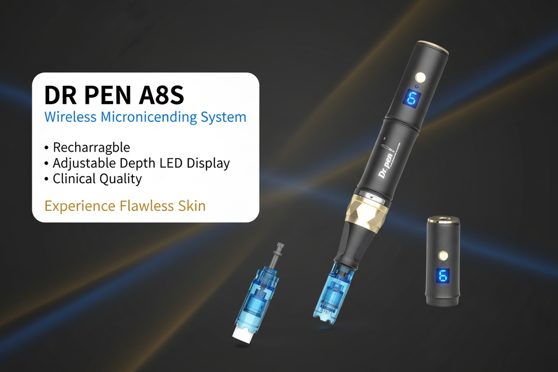 Dr Pen A8S wireless microneedling pen review buying guide - iTech Aesthetics