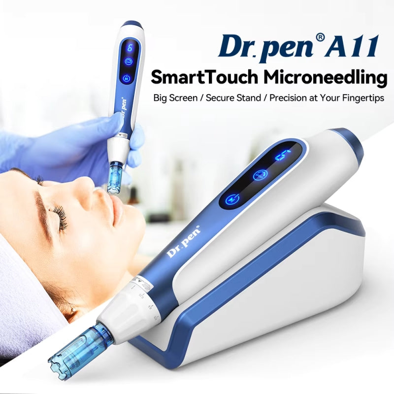 Dr Pen A11 Wireless Microneedling Pen – Ultima Pro Derma Pen with Adjustable Depth