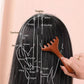 Wooden Scalp Massager Comb, 6-Claw Wood Therapy Gua Sha Tool – Meridian Head Massager for Scalp Care, Lymphatic Drainage, Face & Jawline