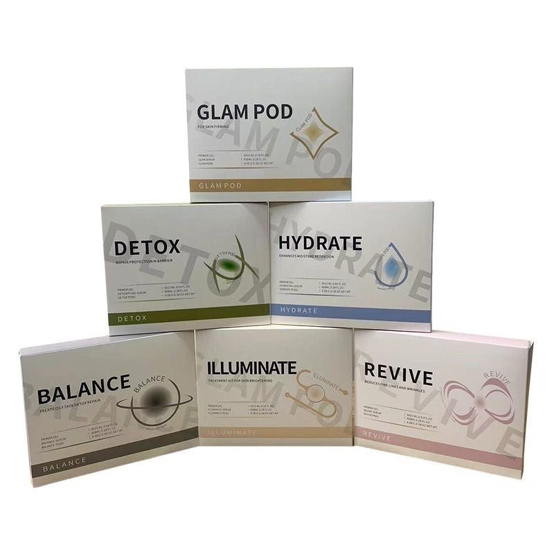 Multi-Function Oxygen Bubble Capsules for Facial Aesthetic Devices