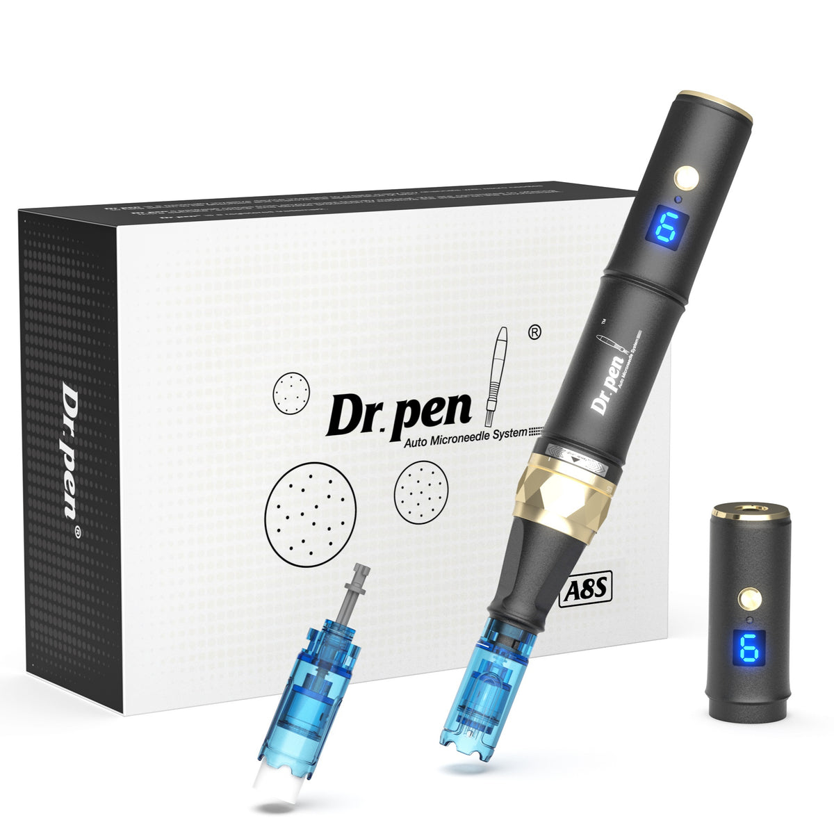 Dr Pen A8S Wireless Microneedling Pen – Rechargeable Derma Pen for Home & Salon Use