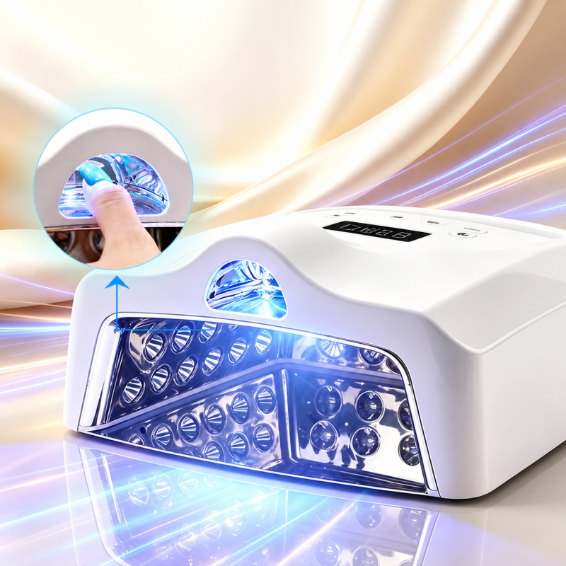 UV LED Nail Lamp Independent Thumb Curing Rechargeable Gel Polish Dryer