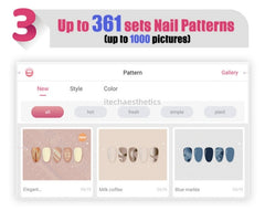 Nail Printer DIY Pattern Nails Printing 3d Digital Photo Drawing Manicure Nail Art Machine NA03