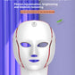 7-Color LED Face and Neck Mask, Cordless Rechargeable Photon Skincare Device