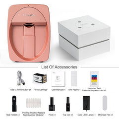 O2nails M1 Professional Mobile Nail Art Printer — WiFi Controlled, Intelligent DIY Nail Machine