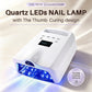 UV LED Nail Lamp Independent Thumb Curing Rechargeable Gel Polish Dryer