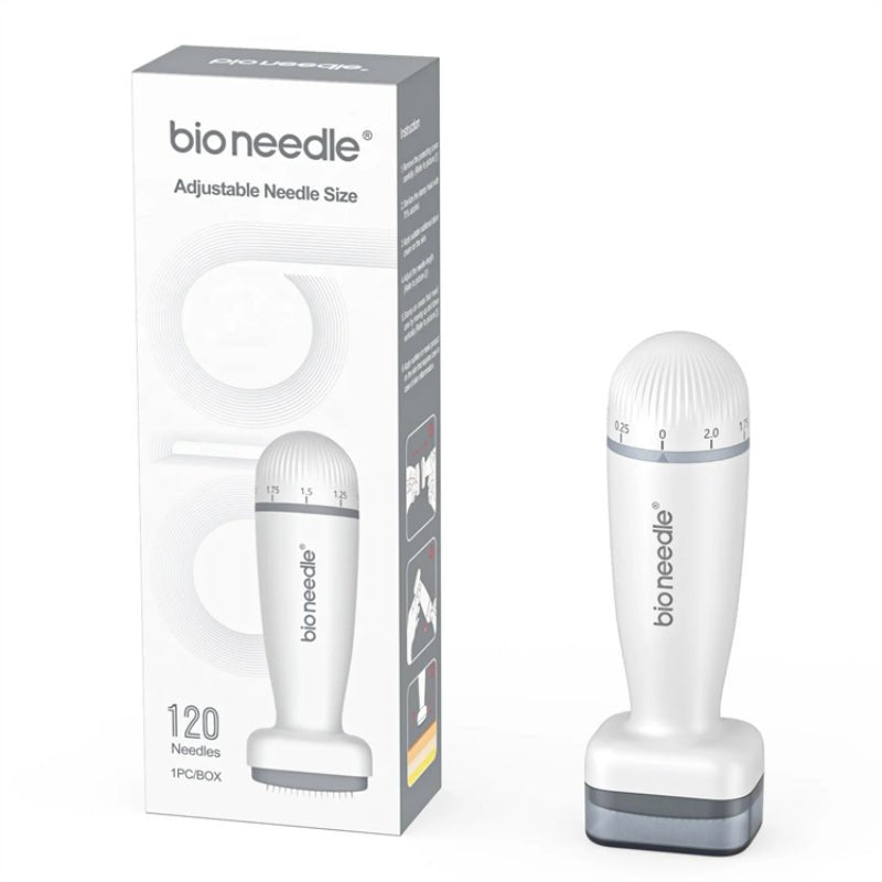 Adjustable Derma Stamp Microneedle 120 Pins - Skin Care Beard Growth Scalp Hair Micro Needling Tool - Guangzhou Itech Aesthetics Co.,Ltd