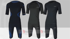 Black Miha Bodytec Ems Training Underwear Lyocell Ems Suit Vest Ems Undergarment For Gym Electric Muscle Stimulator Machine Size XS,S,M,L,XL,XXL - Guangzhou Itech Aesthetics Co.,Ltd