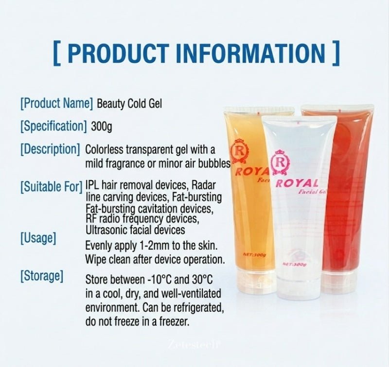300g Body Gel Compatible with Bipolar and Tripolar RF Handpieces