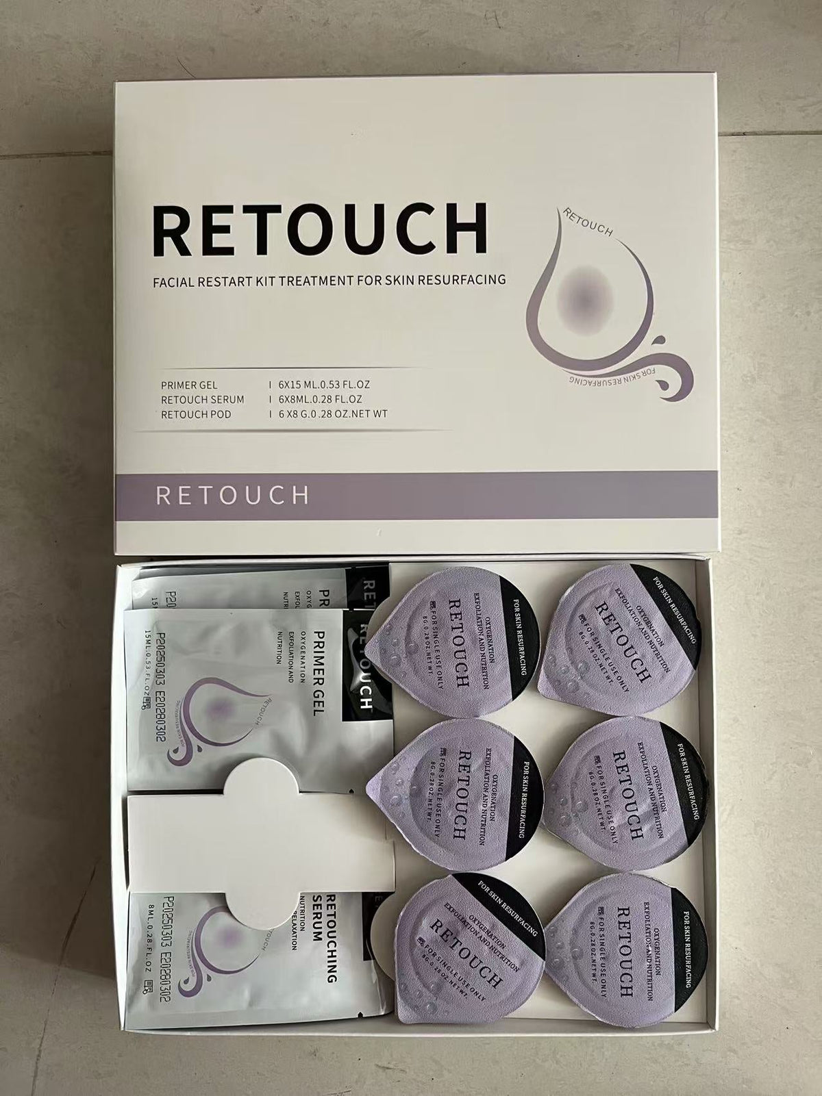 Radiance-Boosting Oxygen Capsule Set for Facial Aesthetic Devices