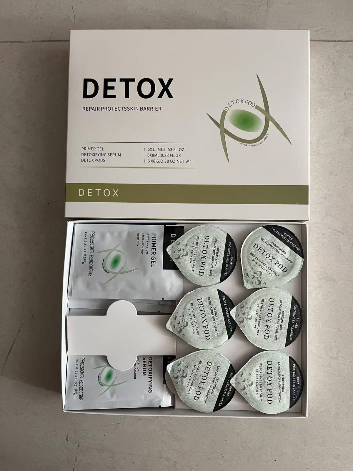 Anti-Aging CO2 Oxygen Facial Kit with Radiance-Boosting Pods