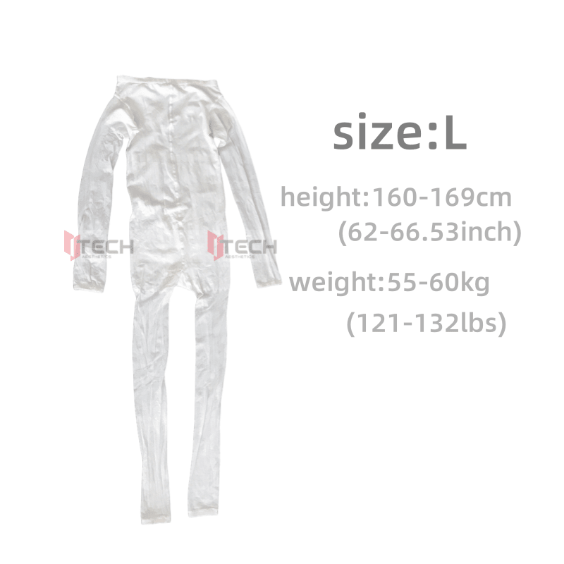 Disposable Body Suit - White Vacuum Massage Spa Body Wrap Suit for Salons - Guangzhou Itech Aesthetics Co.,Ltd