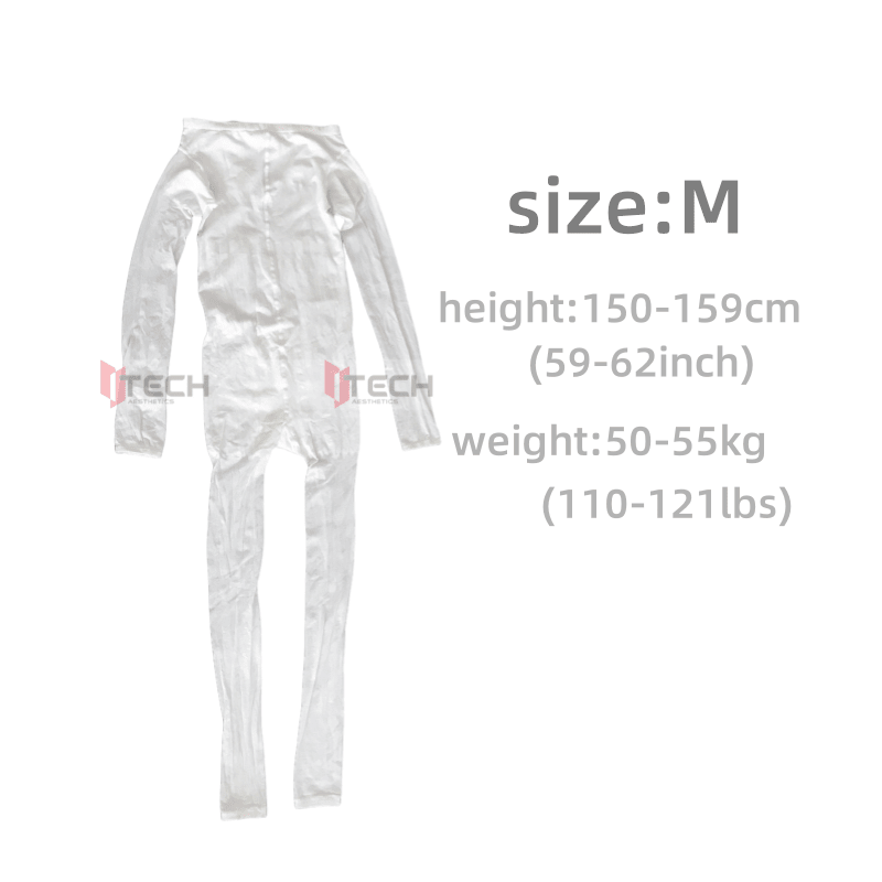 Disposable Body Suit - White Vacuum Massage Spa Body Wrap Suit for Salons - Guangzhou Itech Aesthetics Co.,Ltd