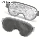 Reusable Gel Compress with Ergonomic Nose Bridge Cutout