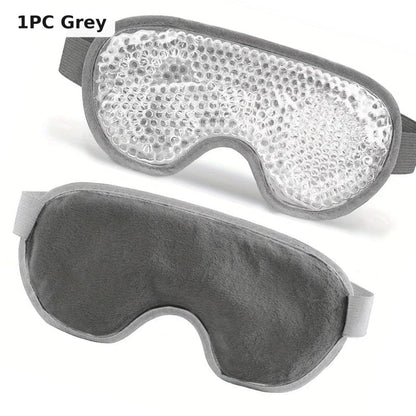 Reusable Gel Compress with Ergonomic Nose Bridge Cutout