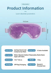 Reusable Hot and Cold Gel Eye Mask for Puffiness Relief