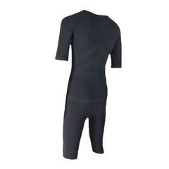 Black Miha Bodytec Ems Training Underwear Lyocell Ems Suit Vest Ems Undergarment For Gym Electric Muscle Stimulator Machine Size XS,S,M,L,XL,XXL