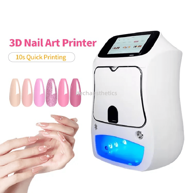 3D Nail Printer Machine NA03 – DIY Digital Photo Nail Art Printing with WiFi App Control
