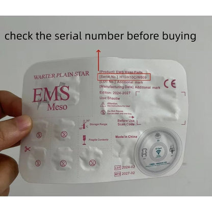 Newface Original EMS Monocrystalline Silicon Chip Replacement Head with IC Sensor for Mesotherapy Gun (12 Sessions) - Guangzhou Itech Aesthetics Co.,Ltd